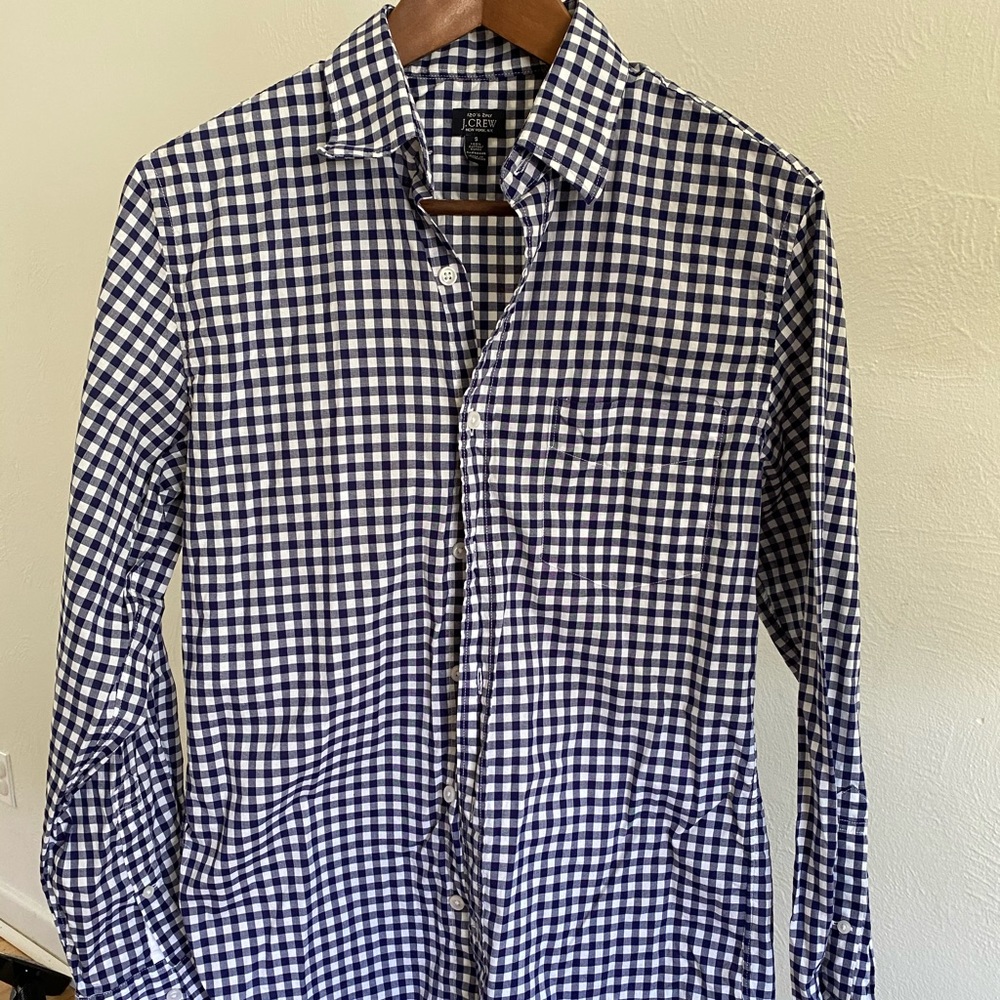 Classic J.Crew Gingham Shirt